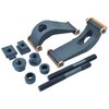 H & H Industrial Products 11/16" Universal Adjustable Clamp Set With Brass Plate (Fit 3/4" T-Slot) 3900-0326